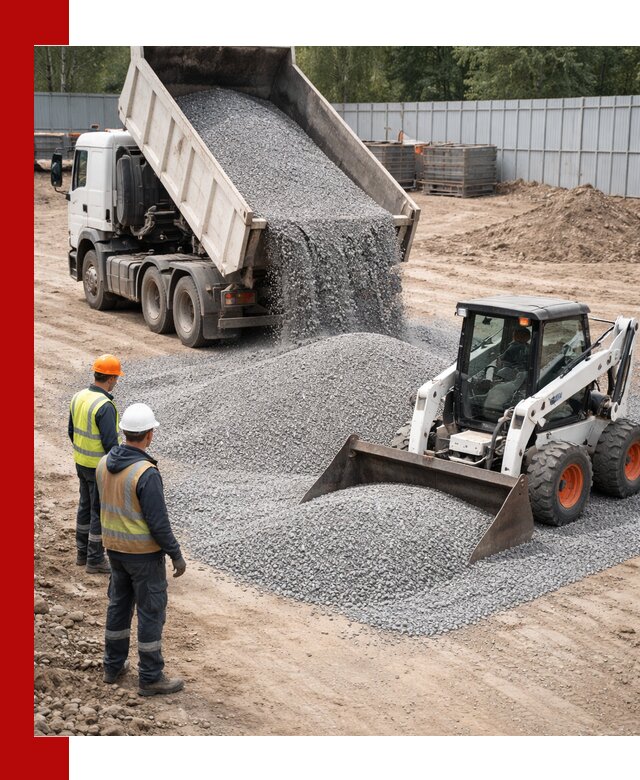 Доставка и продажа гранитного щебня фракции 0-5 в Щекине