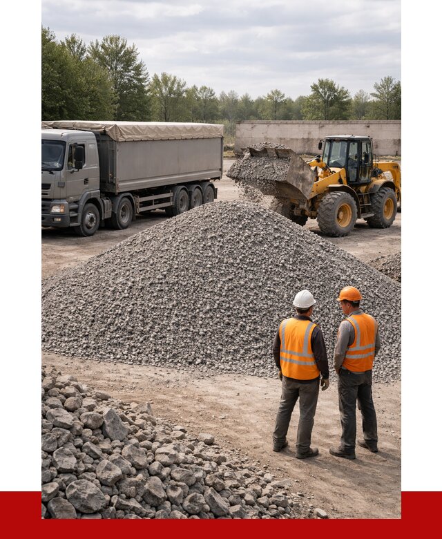 Гранитный щебень фракция 5-20 в Щекине от 4323 руб | ПРОНЕРУДЕкн