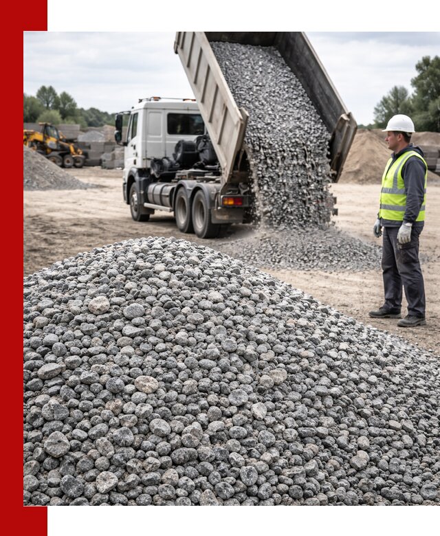 Доставка и продажа гранитного щебня фракции 5-20 в Щекине