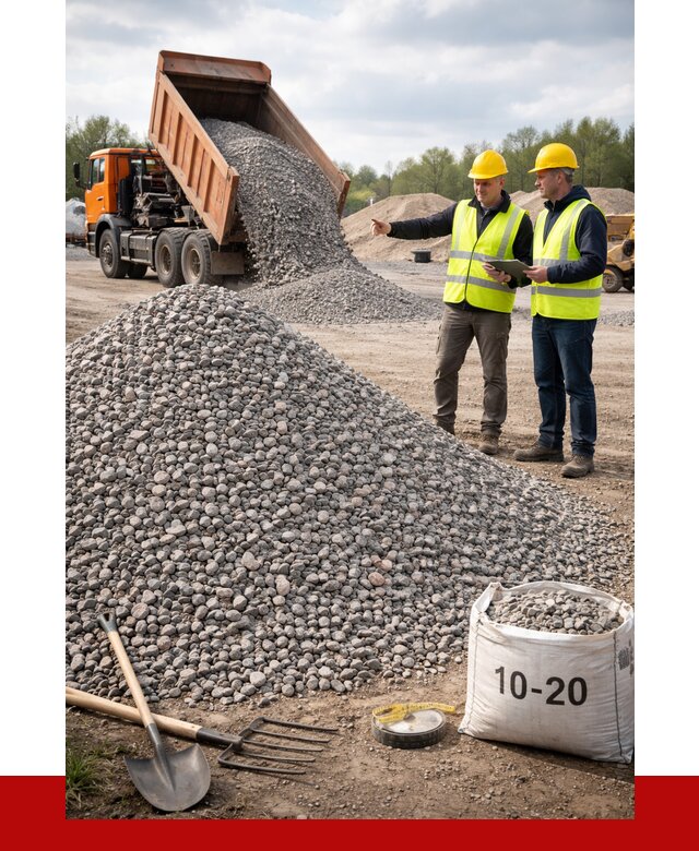Гранитный щебень фракция 10-20 в Щекине от 4323 руб.|ПРОНЕРУДЕкн