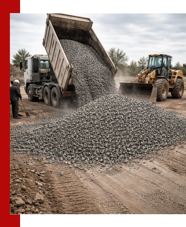 Гранитный щебень фракция 10-20 с доставкой в Щекине