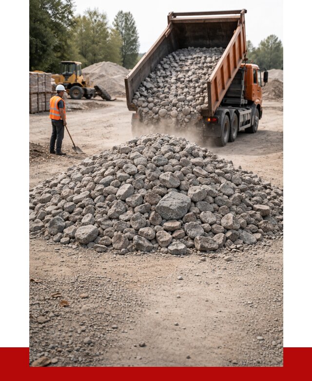 Гранитный щебень фракция 70-150 в Щекине от 1698 | ПРОНЕРУДЕкн