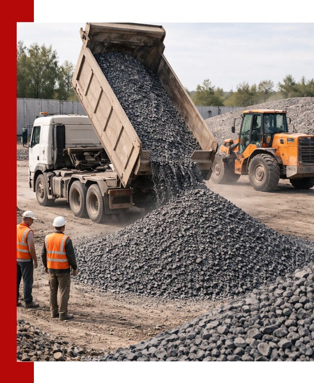 Доставка и продажа щебня габбро-диабаза в Щекине