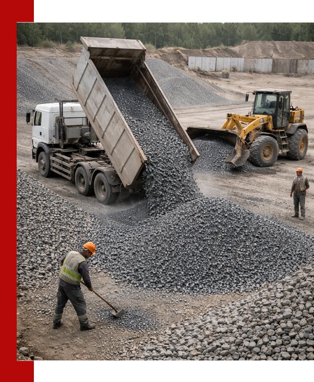 Щебень габбро-диабаз фр. 5-20 с доставкой в Щекине