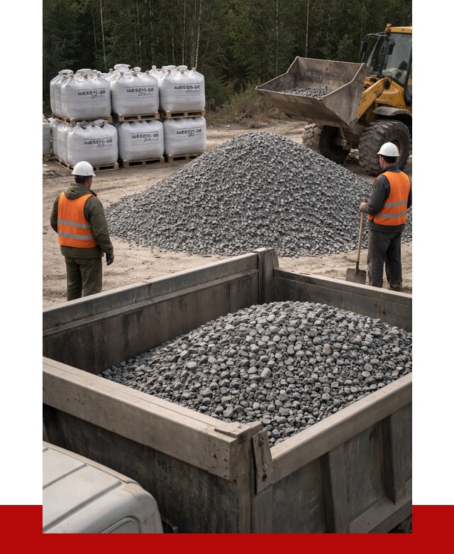 Щебень габбро диабаз 20-40 в Щекине от 3499 руб. | ПРОНЕРУДЕкн