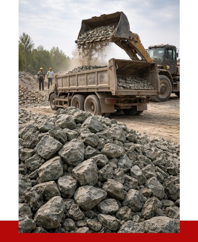 Щебень габбро диабаз фракция 70-150 в Щекине от 2882 р.|ПРОНЕРУДЕкн