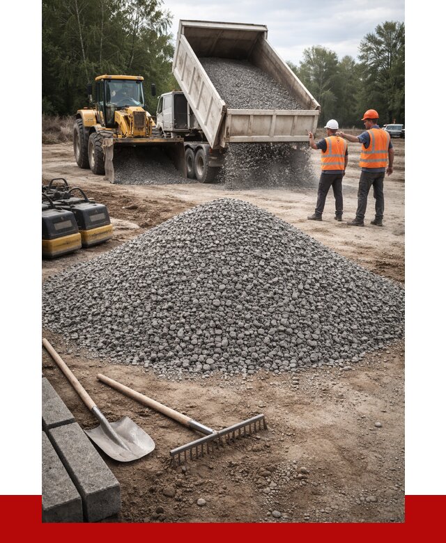 Гравийный щебень купить в Щекине от 2264 р. ПРОНЕРУДЕкн