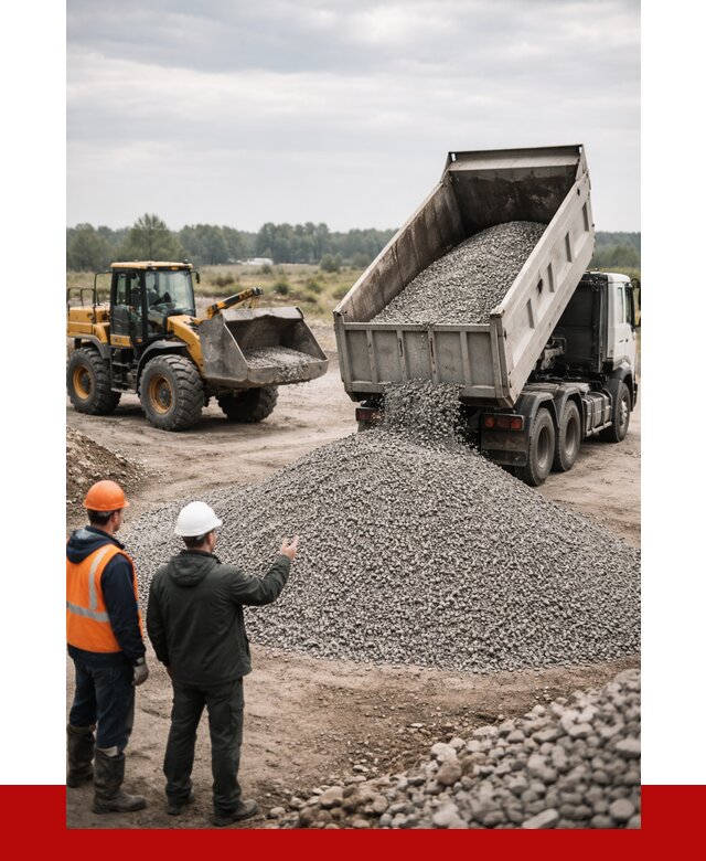 гравийный щебень фракция 3-10 в Щекине от 3293 р. ПРОНЕРУДЕкн