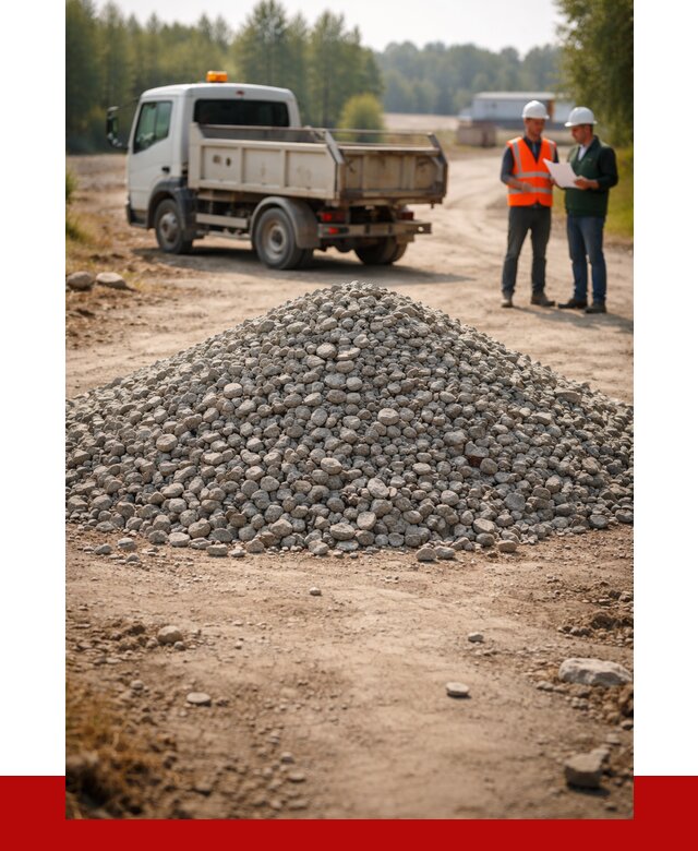 Гравийный щебень фракция 20-40 в Щекине от 1235 р. | ПРОНЕРУДЕкн