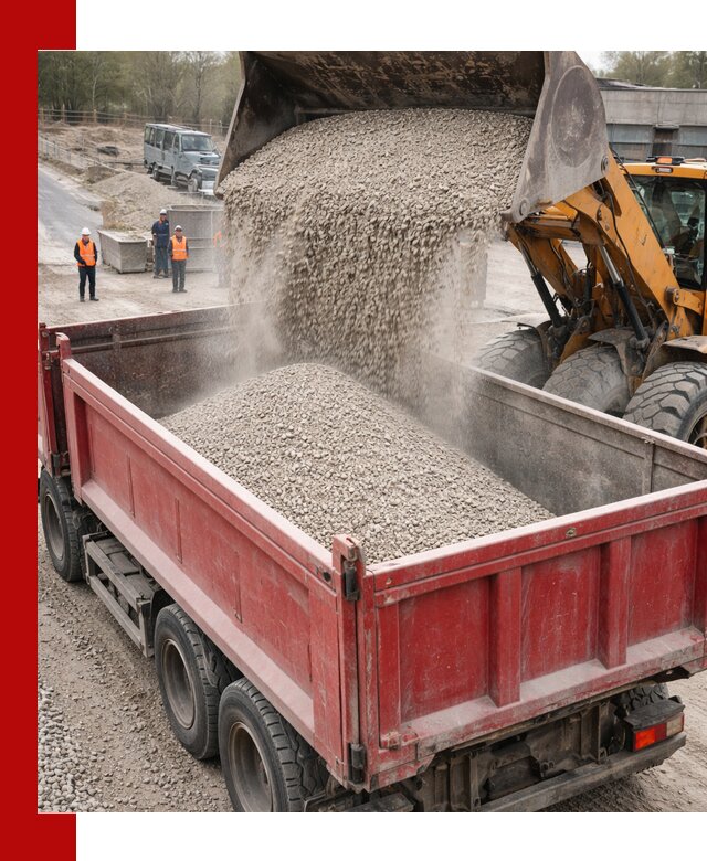 Купить известняковый щебень фракции 0-5 с доставкой в Щекине