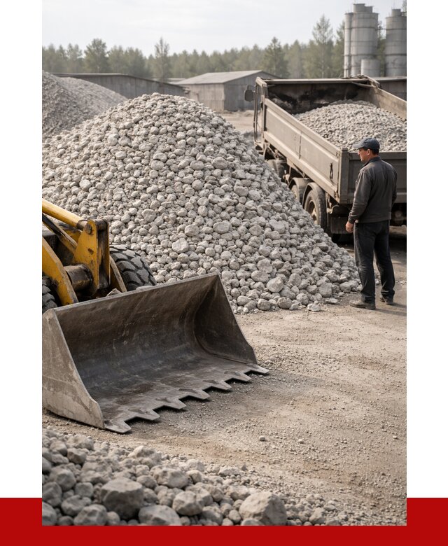 Известняковый щебень фракция 40-70 в Щекине от 4323 р. | ПРОНЕРУДЕкн