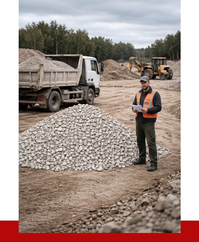 Доломитовый щебень в Щекине купить от 2264 р., ПРОНЕРУДЕкн