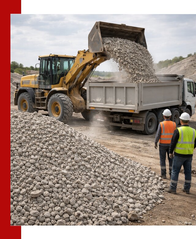 Доломитовый щебень фракция 40–71 доставка и продажа в Щекине