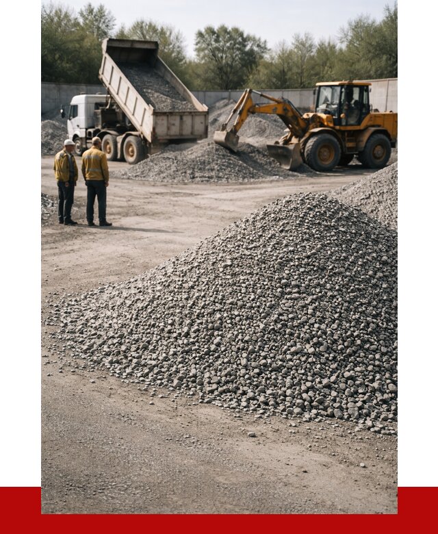 Вторичный щебень фр. 5-20 в Щекине от 1647 р. - ПРОНЕРУДЕкн