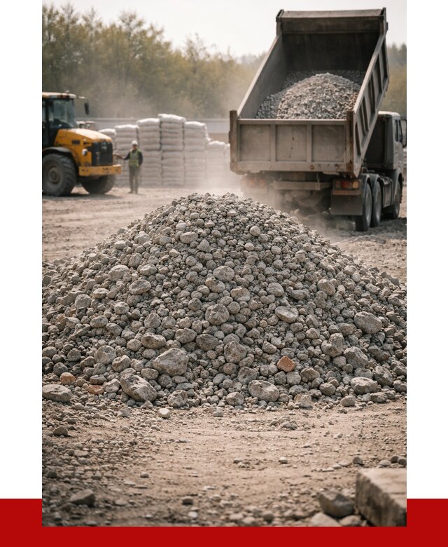 Вторичный щебень фракция 70-150 в Щекине от 1441 р. | ПРОНЕРУДЕкн