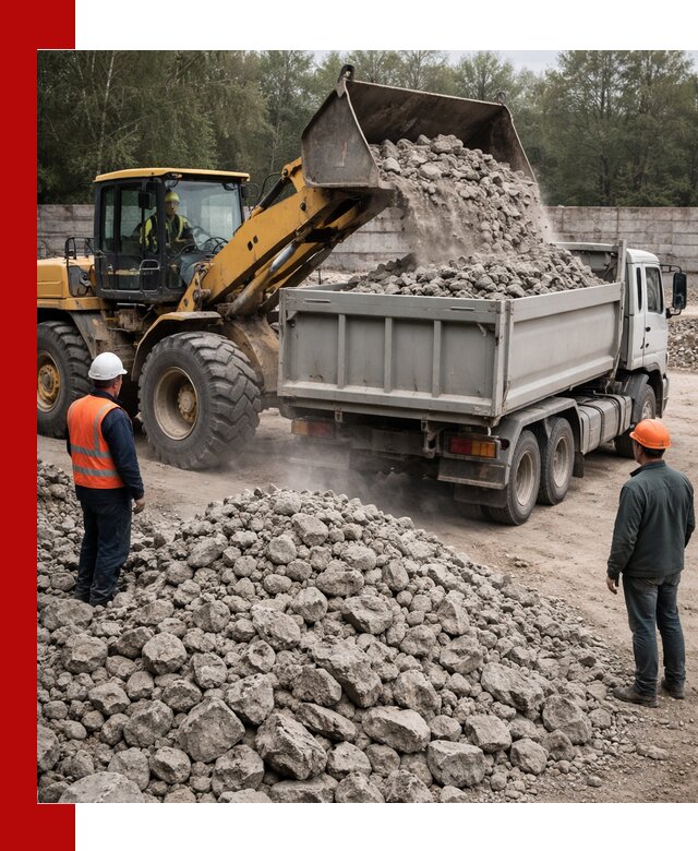 Вторичный щебень фракция 70–150 в Щекине с доставкой