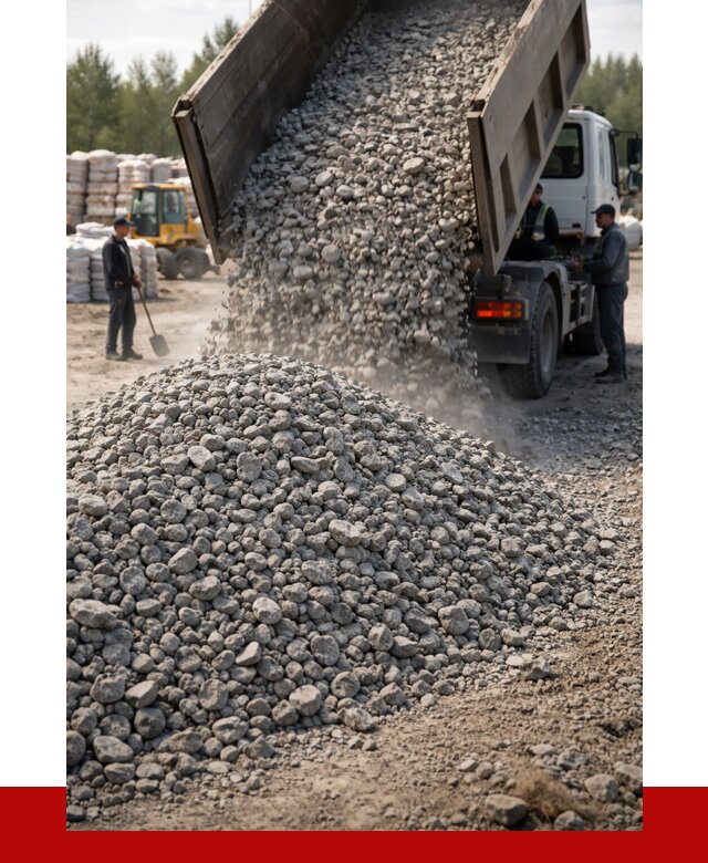 Бетонный щебень фракция 40-70 в Щекине от 1853 р. ПРОНЕРУДЕкн