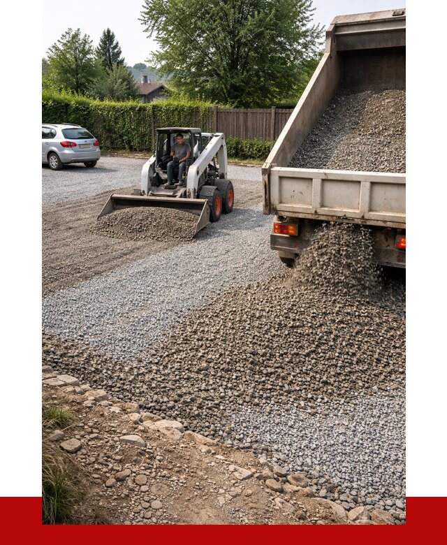 Щебень для парковки в Щекине с доставкой от 1235 р.| ПРОНЕРУДЕкн
