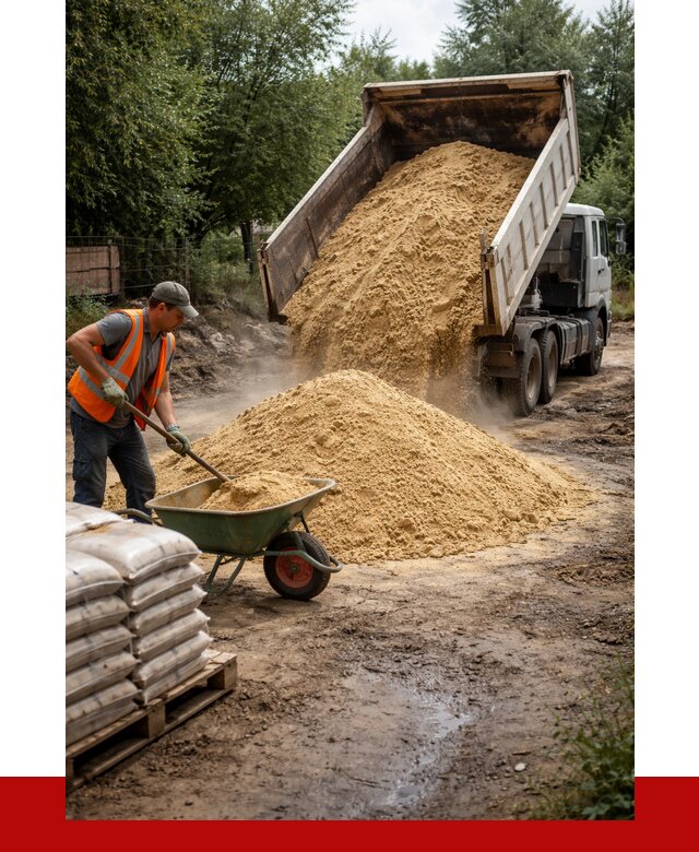 Купить песок с доставкой в Щекине от 1853 р. | ПРОНЕРУДЕкн