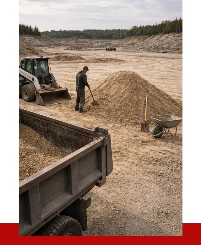 Карьерный песок среднезернистый в Щекине, от 2264 р. ПРОНЕРУДЕкн