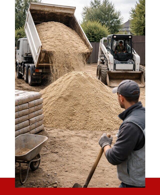 Мытый речной песок с доставкой в Щекине от 1492 р. | ПРОНЕРУДЕкн