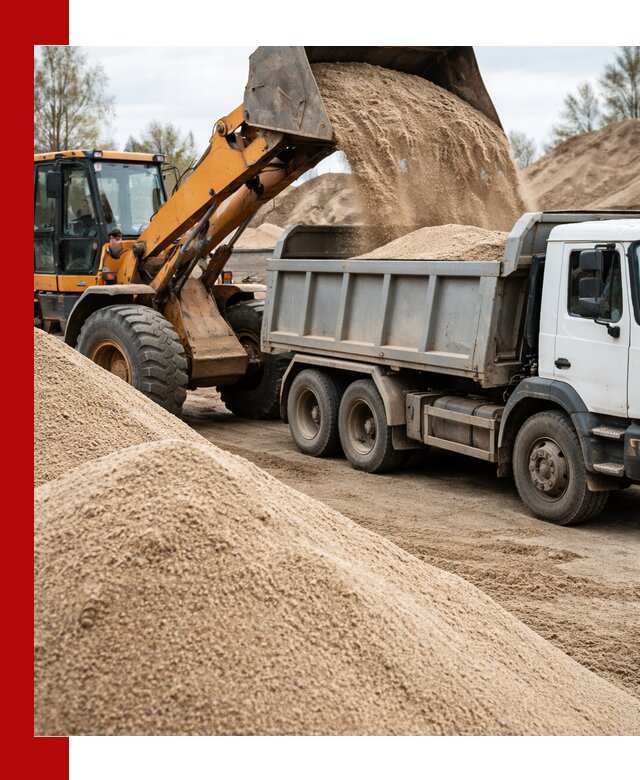Доставка сеяного песка в Щекине оптом и в розницу
