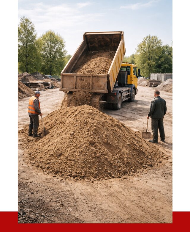 Пескогрунт в Щекине от 4323 р. с доставкой от ПРОНЕРУДЕкн