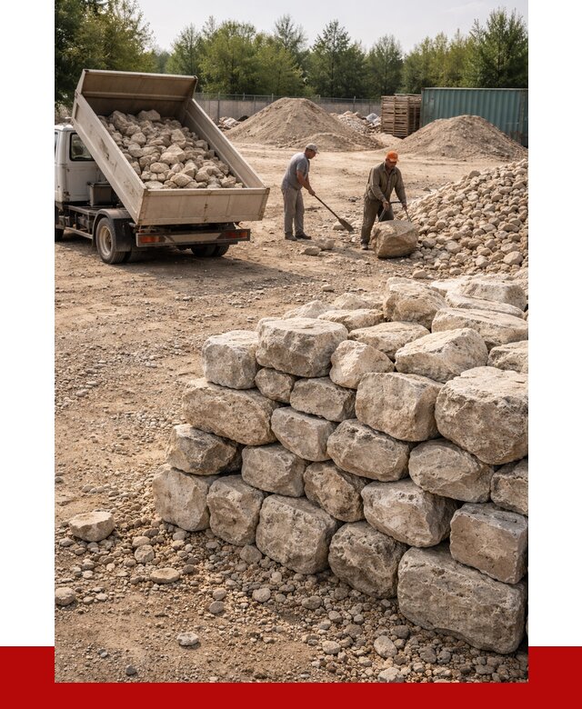 Бутовый камень известняковый в Щекине от 4323 р. | ПРОНЕРУДЕкн