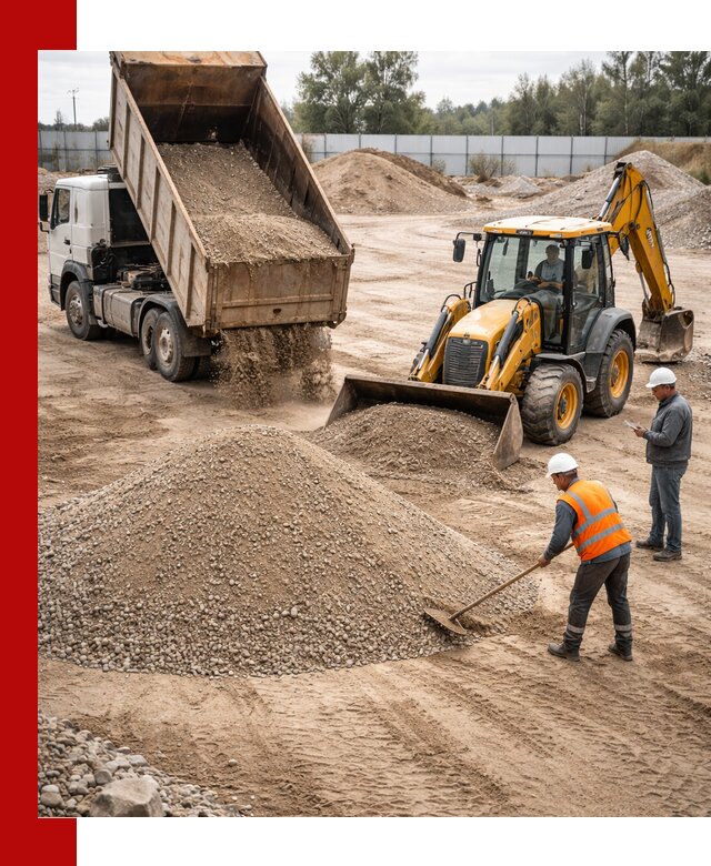Поставка и доставка ПГС С4 в мешках и самосвалах в Щекине