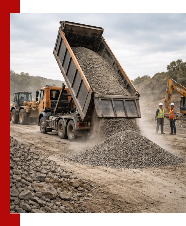 Щебёночно-песчаная смесь ЩПС С1 с доставкой в Щекине