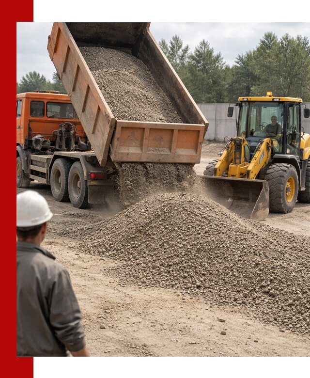 Доставка щпс С8 самосвалами в Щекине от производителя