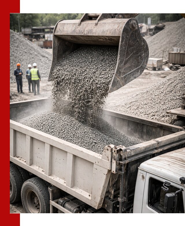 Отсев и крошка для строительства и дорожных работ в Щекине