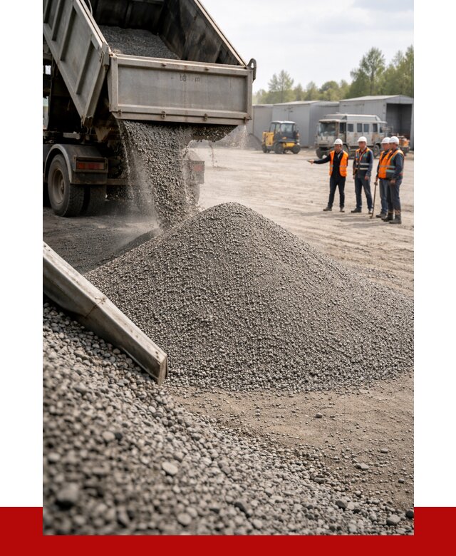 Гравийный отсев 0-5 в Щекине от 1235 р. с доставкой | ПРОНЕРУДЕкн