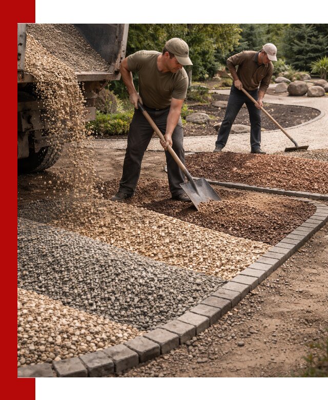 Декоративная крошка для ландшафта в Щекине — продажа и доставка