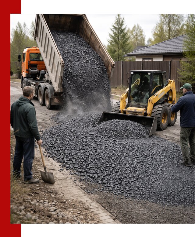 Крошка габбро с доставкой в Щекине для строительных работ