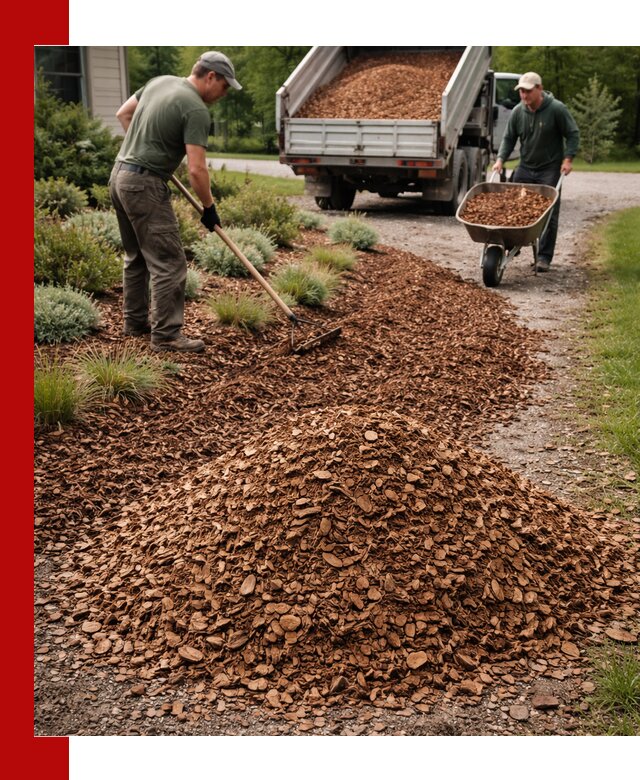 Крошка для мульчирования с доставкой в Щекине