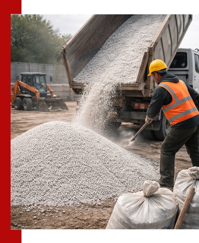 Доставка перлита вспученного в Щекине оптом и в розницу