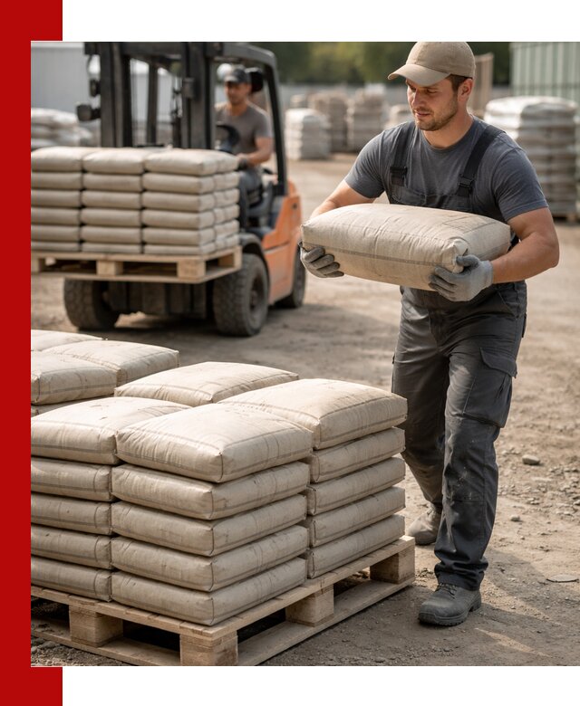 Доставка цемента в мешках оптом и в розницу в Щекине