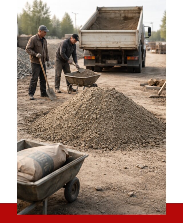 Цементно-песчаная смесь М150 в Щекине от 4837 р. | ПРОНЕРУДЕкн