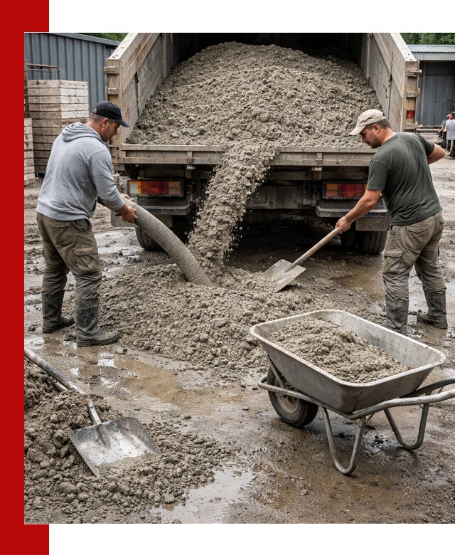 Цементно-песчаная смесь М150 доставка в Щекине