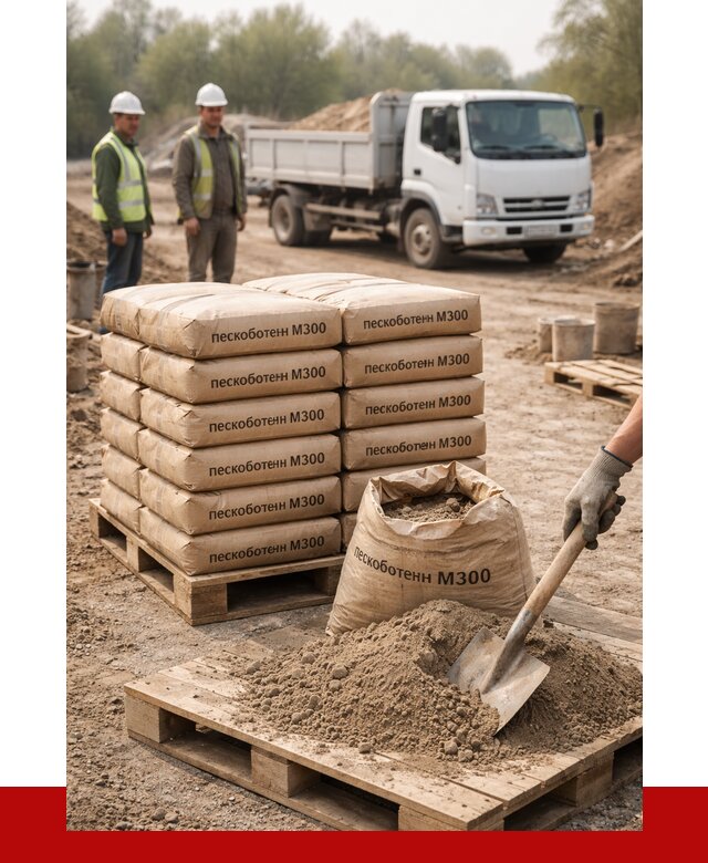 Пескобетон М300 в Щекине с доставкой от 4786 р. за куб | ПРОНЕРУДЕкн