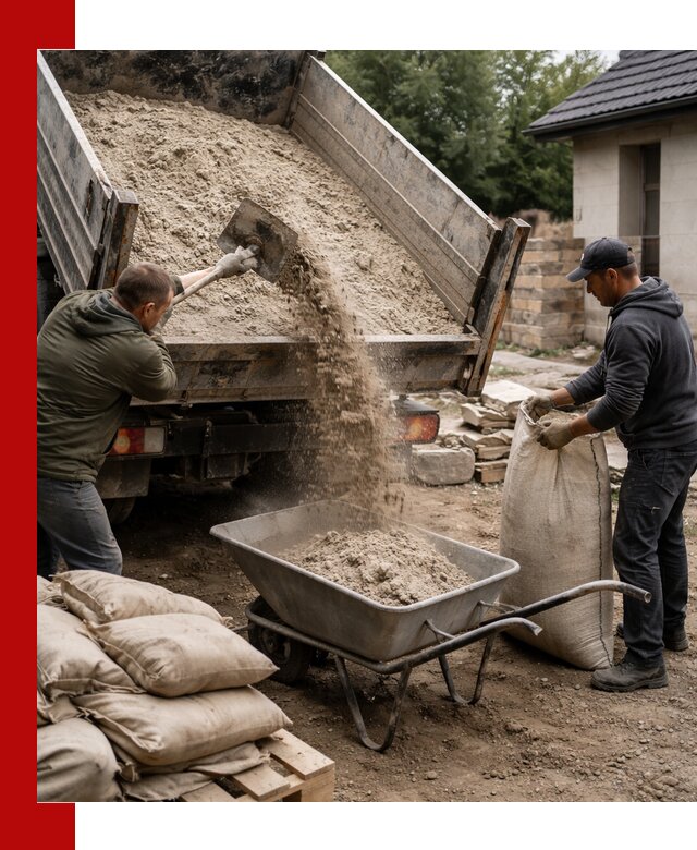 Качественная сухая смесь для кладки с доставкой в Щекине