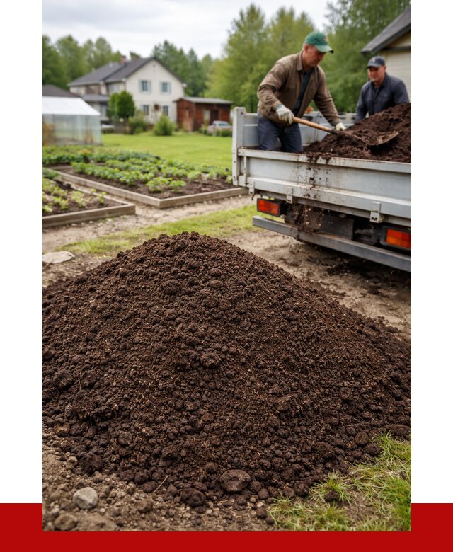 Плодородный грунт в Щекине с доставкой от 4323 р. | ПРОНЕРУДЕкн