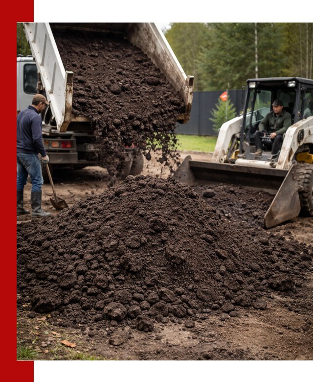 Плодородный грунт с доставкой в Щекине для садов и огородов