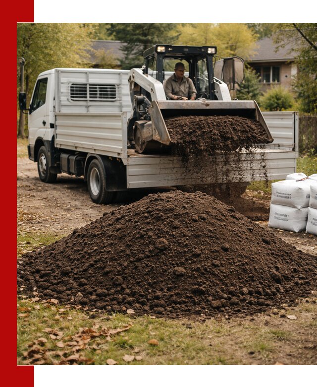 Доставка садовой земли в больших объёмах в Щекине
