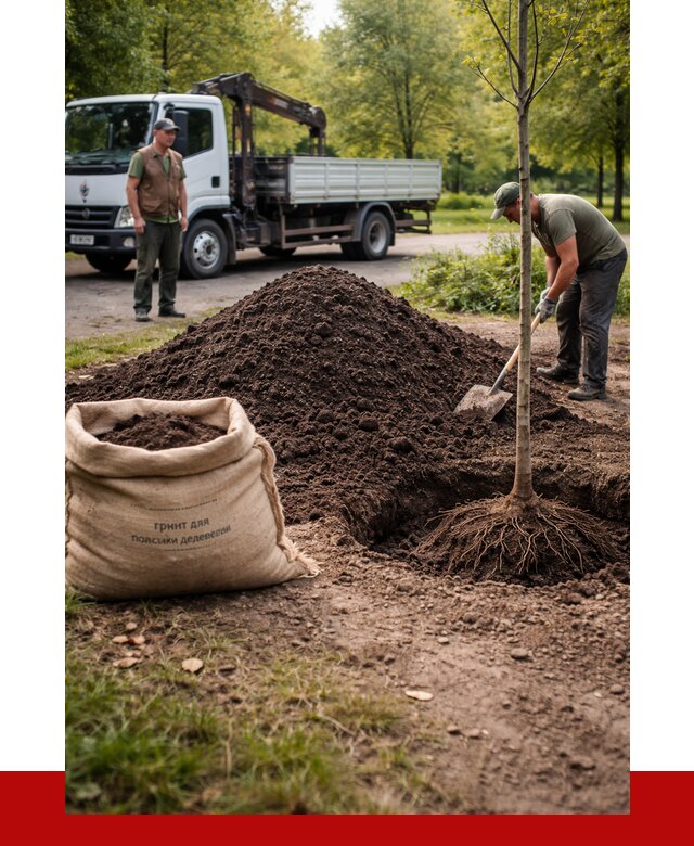 Грунт для посадки деревьев в Щекине от 1235 р. | ПРОНЕРУДЕкн
