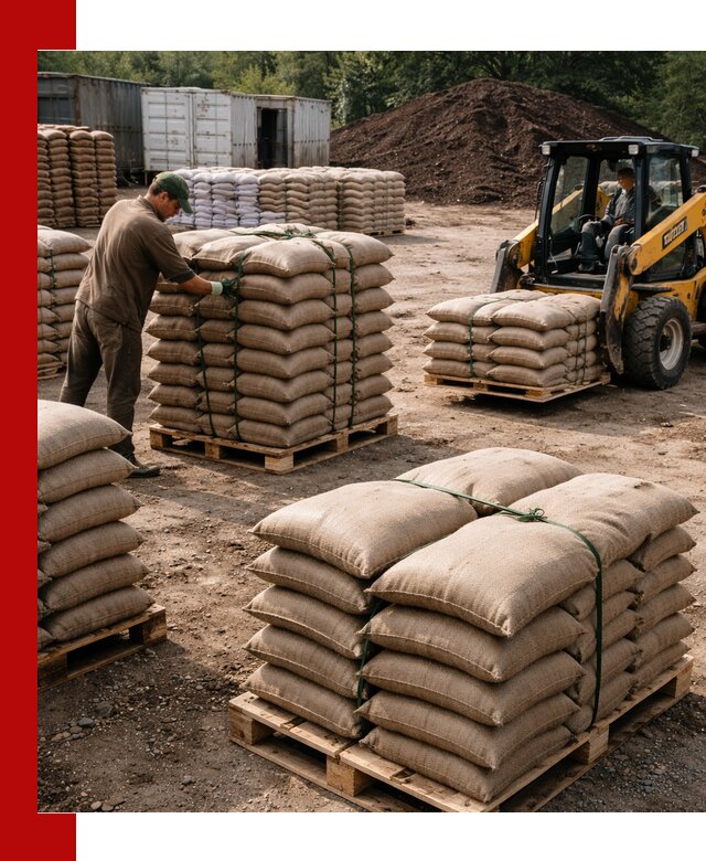 Доставка торфа в мешках по выгодным ценам в Щекине