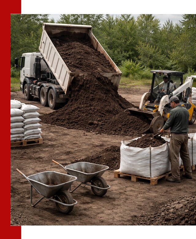 Доставка и продажа торфогрунта в Щекине оптом и в розницу