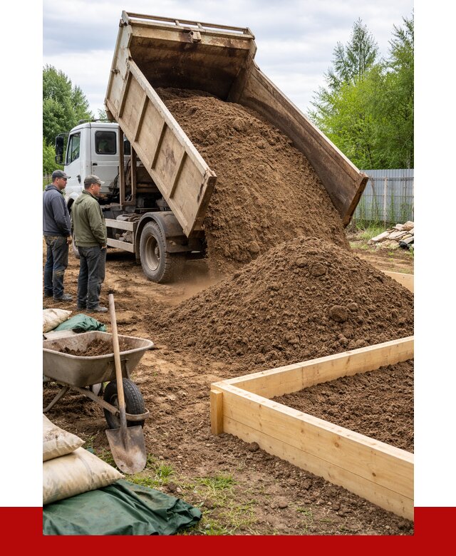 Торфо песчаная смесь в Щекине с доставкой от 1904 р. | ПРОНЕРУДЕкн