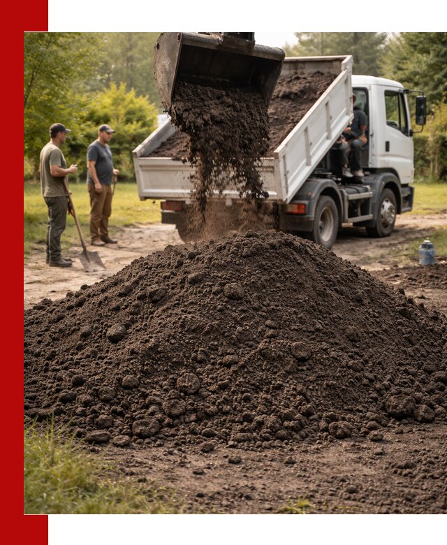 Доставка и продажа чернозема в Щекине оптом и в розницу